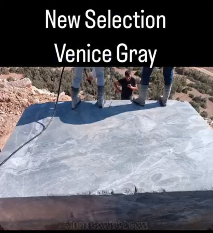 Venice Gray Marble Blocks
