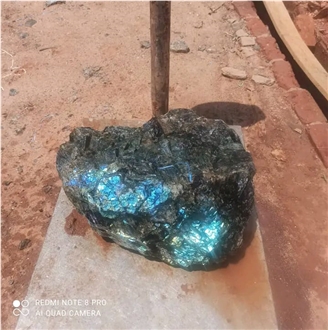 Blue Labradorite Blocks, Blue Labradorite Boulders