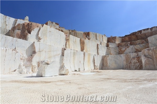 Mugla Dolomite Marble Blocks
