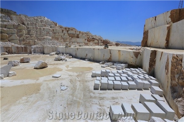 Mugla White Marble, Turkish Carrara Marble Blocks