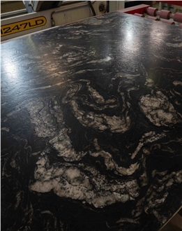 Titanium Granite Leathered Finish Slabs