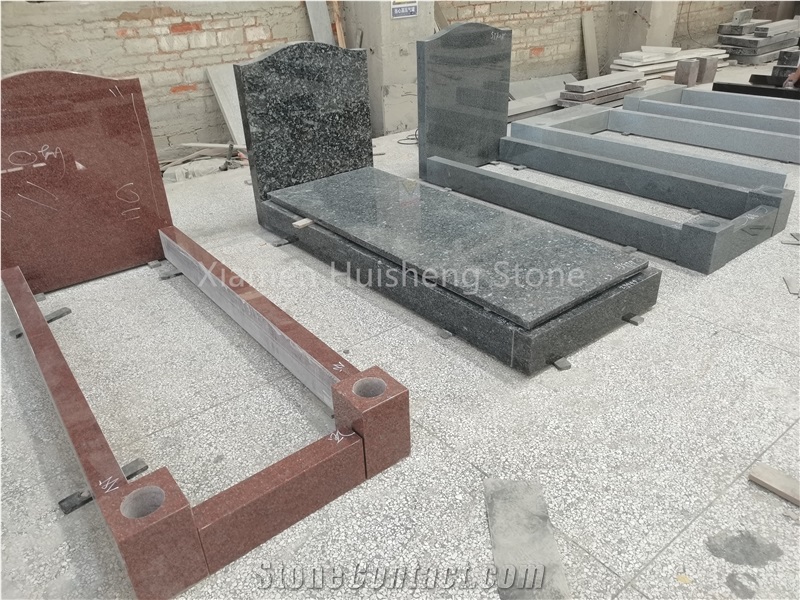 Nero Assoluto Granite Tombstone