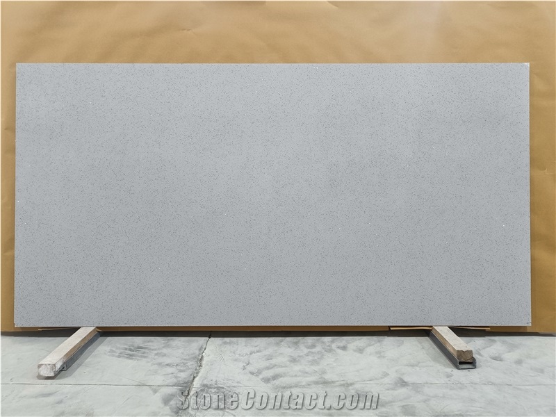Sparkle Grey Quartz Slabs