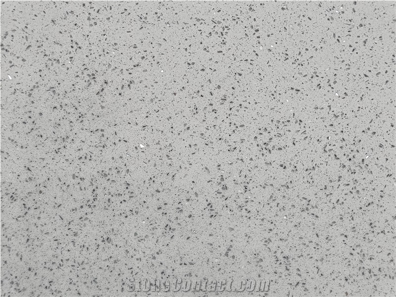 Sparkle Grey Quartz Slabs