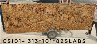 Alaska Gold Granite Cut Size Slabs
