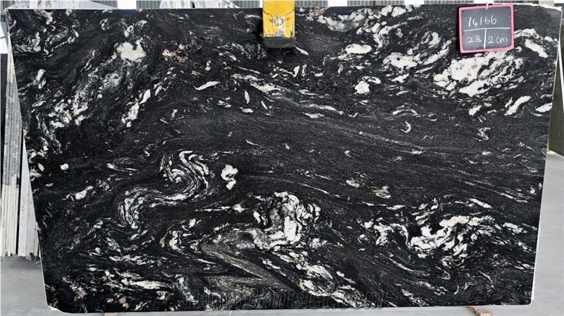 Cosmic Black Granite Gangsaw Slabs