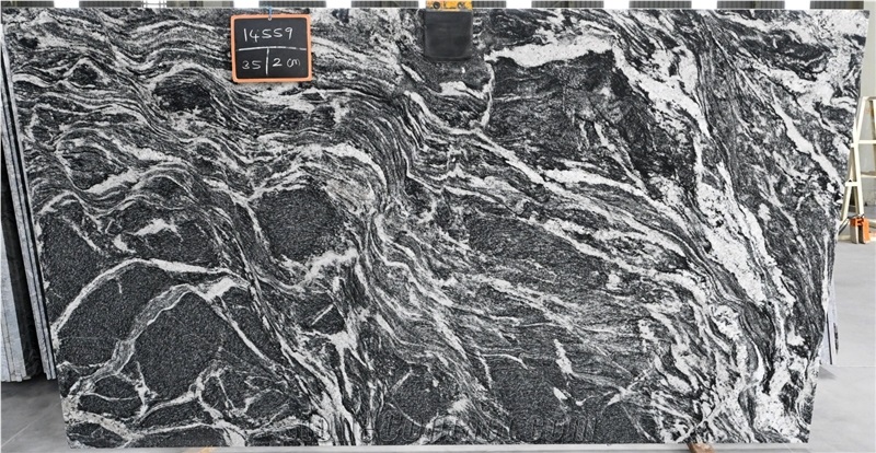 Cosmic White Granite Slabs