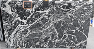 Cosmic White Granite Slabs