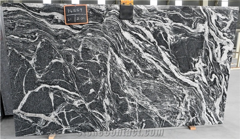 Cosmic White Granite Slabs