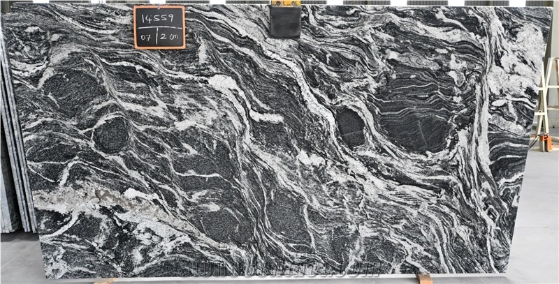 Cosmic White Granite Slabs