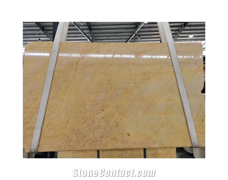 Amarillo Sierra Marble Slabs For Wall Floor