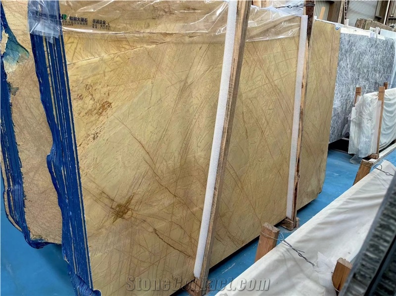 Amarillo Sierra Marble Slabs For Wall Floor