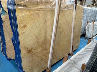 Amarillo Sierra Marble Slabs For Wall Floor