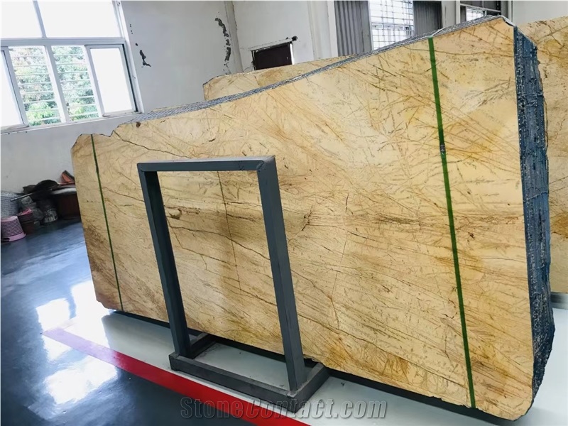 Amarillo Sierra Marble Slabs For Wall Floor