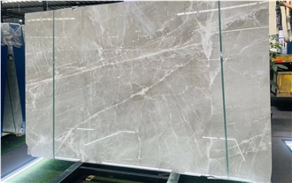 Factory Wholesale Polished Dora Ash Cloud Marble Slabs