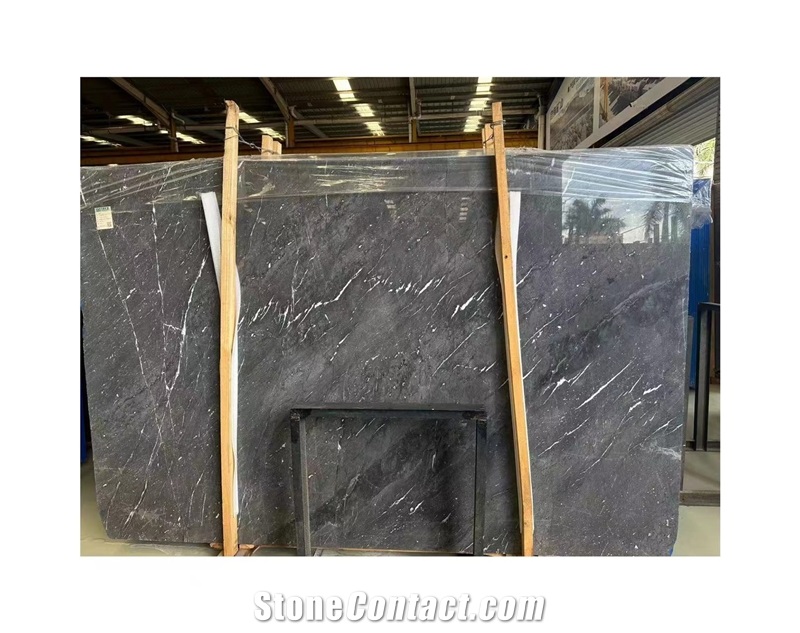Natural Silver Sky Marble Slabs