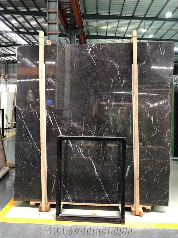 Natural Silver Sky Marble Slabs