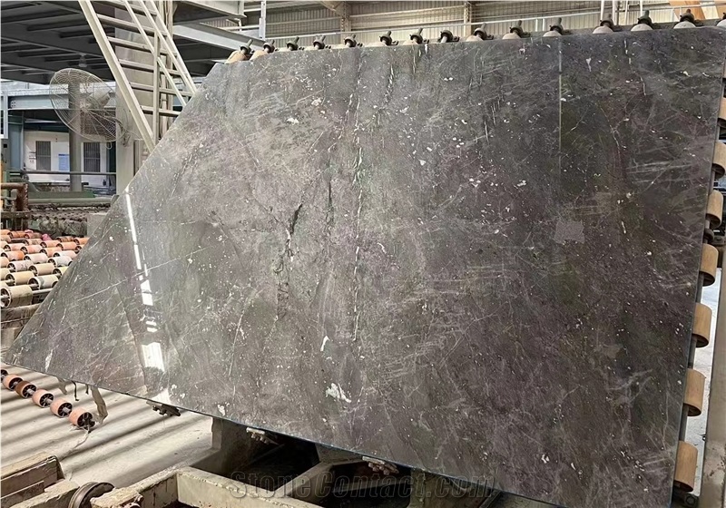 Natural Silver Sky Marble Slabs