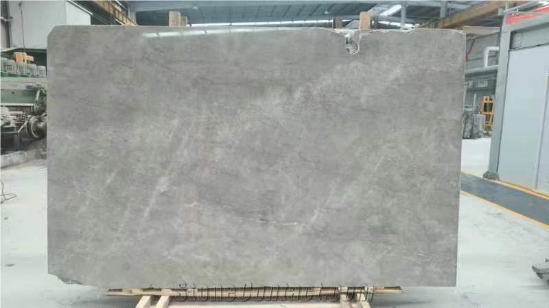 Light Grey Marble Slab Wall Tiles