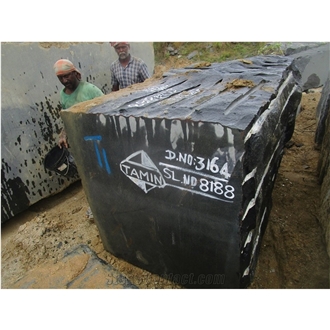 Bengal Dark Black Granite- G20 Black GRANITE Blocks