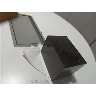 Glittery Black Granite Blocks