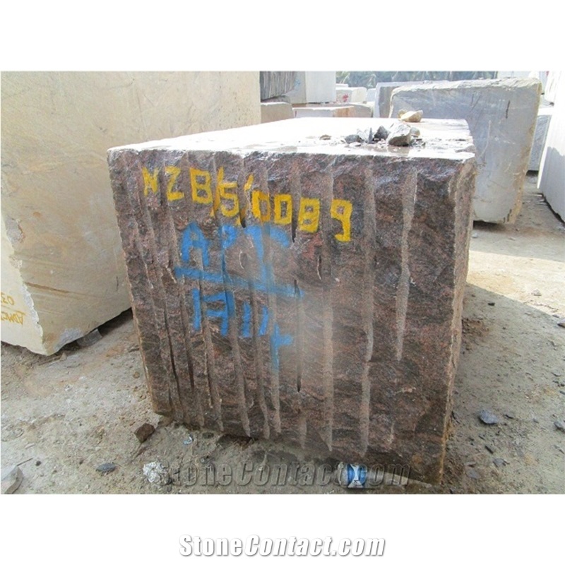 Indian Aurora Granite Blocks