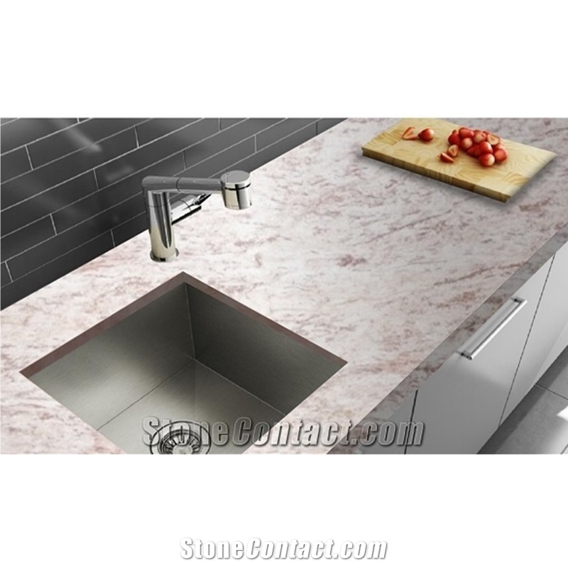 Ivory Brown Granite Slabs