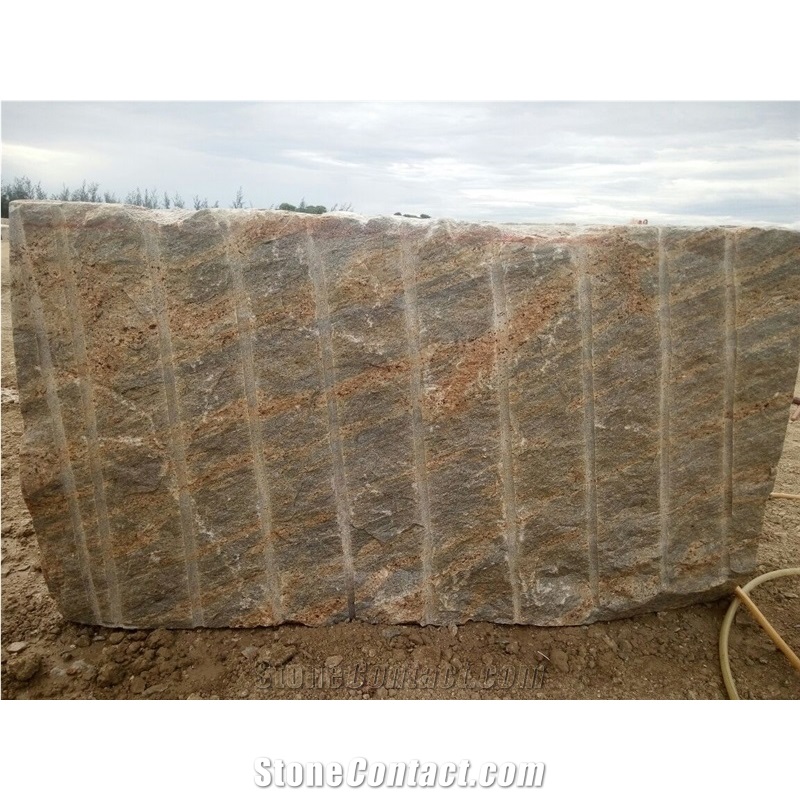 Kashmir Gold Granite Blocks