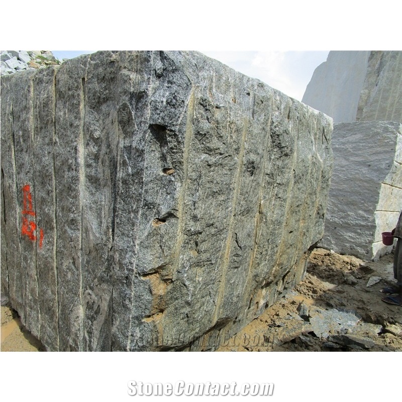 Kuppam Green Granite Block, India Green Granite