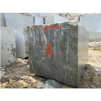 Kuppam Green Granite Block, India Green Granite