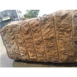 Multi Colour Red Granite, Multicolor Red Granite Blocks
