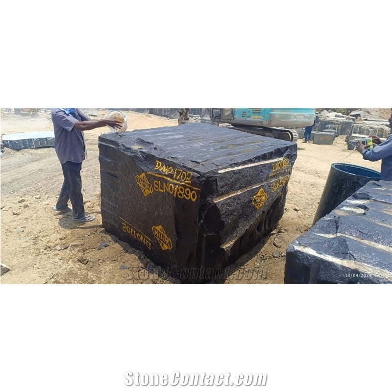 Premium Black Granite Blocks