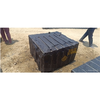 Premium Black Granite Blocks
