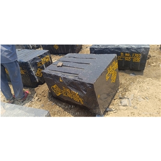 Premium Black Granite Blocks