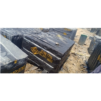 Premium Black Granite Blocks