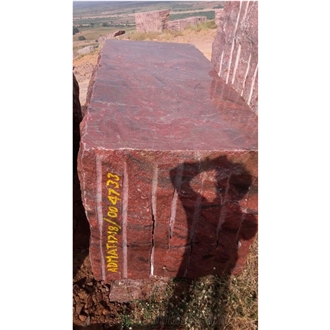 Romantica Red Granite Blocks