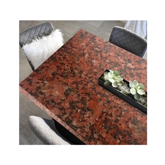 Ruby Red Granite Kitchen Countertop, Island Top