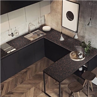 Tan Brown Granite Kitchen Tops Design