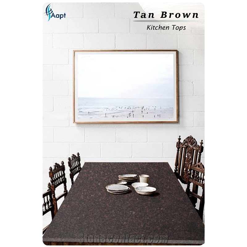 Tan Brown Granite Kitchen Tops Design