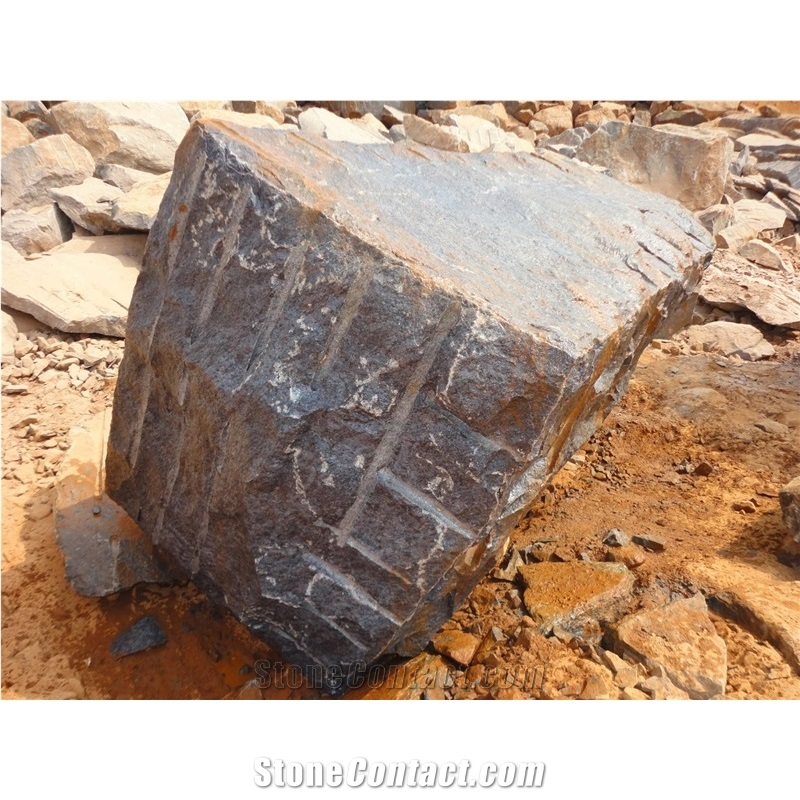 Vizag Blue / Bahama Blue Granite Blocks