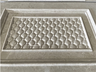 CNC Carving Natural Marble 3D Wall Decor Panels