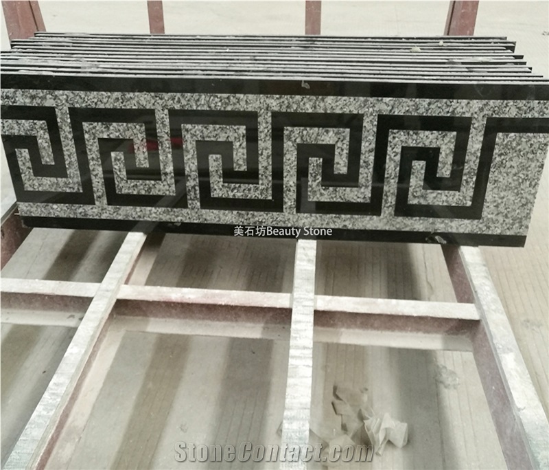 Natural Granite Stone Waterjet Outside Flooring Medallions