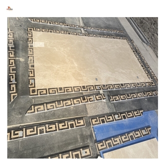 Natural Marble Waterjet  Border Line For Inner Decoration