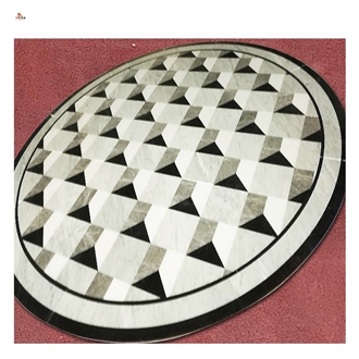 Special Design Inlay Waterjet Pattern Medallion