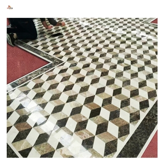 Special Design Inlay Waterjet Pattern Medallion