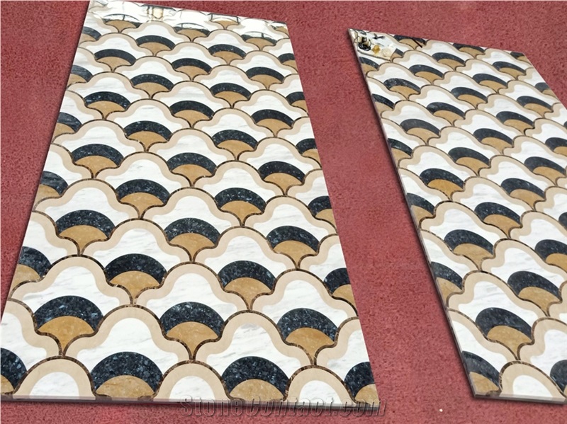 Waterjet Pattern For Wall Decoration Inlay Medallion