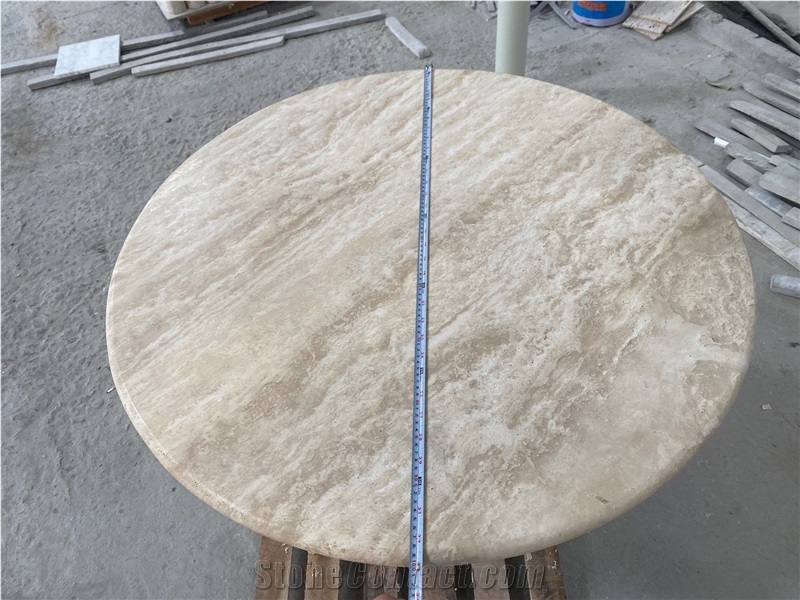 Travertine Dining Table Top