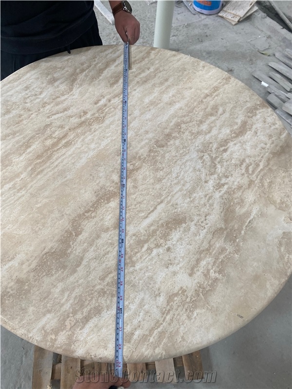 Travertine Dining Table Top