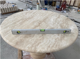 Travertine Dining Table Top