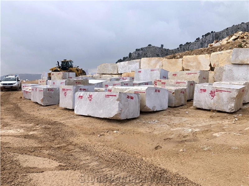 Grey Breccia Marble Blocks